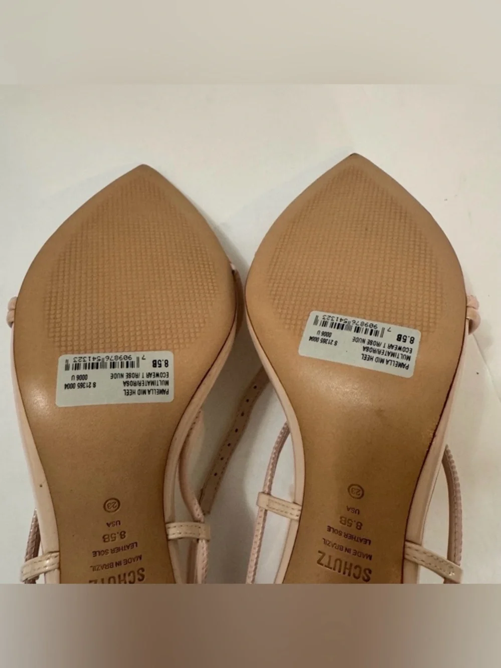 Schutz Pamela Mid Heel 8.5 Rose Nude - Picture 6 of 10